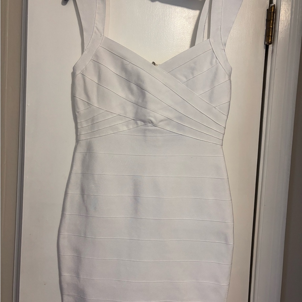 Fashion Nova White Mini Dress